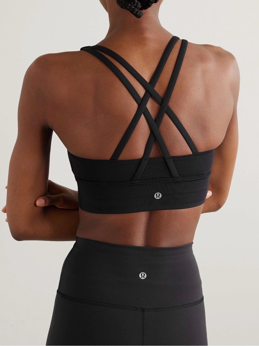 Lululemon Energy Longline Bra Black Size